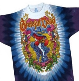 Grateful Dead - Terrapin Moon Tie Dye T Shirt